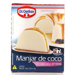 Manjar Dr.Oetker Coco com Calda de Ameixa 200g