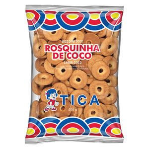 Biscoito Tica Rosquinha Coco 500g