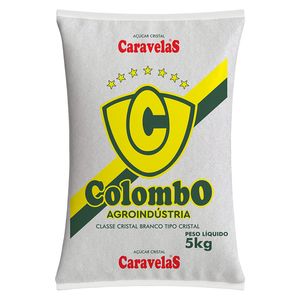 Açúcar Colombo Cristal 5kg