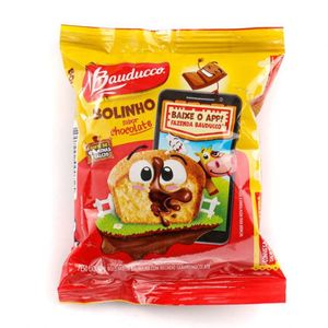 Bolo Bauducco Bolinho Baunilha com Recheio de Chocolate 40g