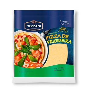 Massa para Pizza Mezzani Frigideira 270g