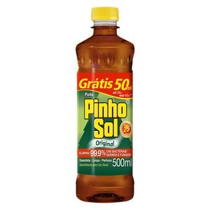 Desinfetante Pinho Sol Original Leve 500 Pague 450ml