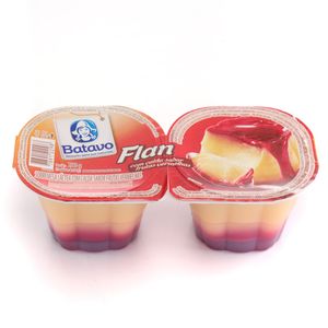 Sobremesa Batavo Flan Baunilha e Frutas Vermelhas 200 g
