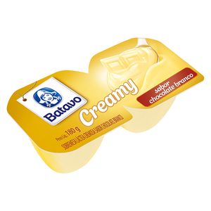Sobremesa Batavo Creamy Chocolate Branco 180 g