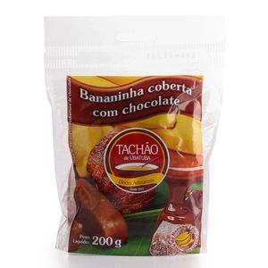 Doce Bananada Tachão Ubatuba com Chocolate 200g