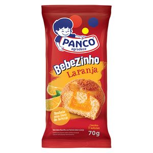 Bolo Panco Bebezinho Laranja com 2Unidades 70g