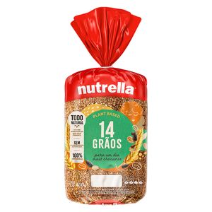 Pão de Forma Nutrella 14 grãos 450g