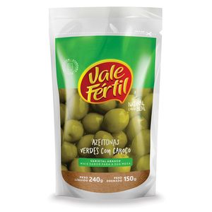 Azeitona Vale Fértil Verde Doypack 150g
