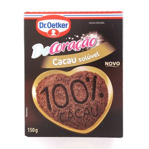 Chocolate em Pó Dr.Oetker 100% Cacau 150g