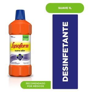 Desinfetante Lysoform Suave Odor 1l