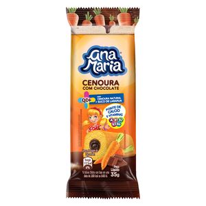 Bolo Ana Maria Cenoura com Chocolate 35g