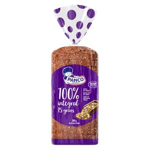 Pão de Forma Panco 100% Vida 15 Grãos 380g