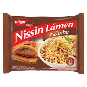 Macarrão Instantâneo Nissin Picanha 85g