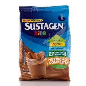 Complemento Alimentar Sustagen Kids Chocolate Sachê 190g
