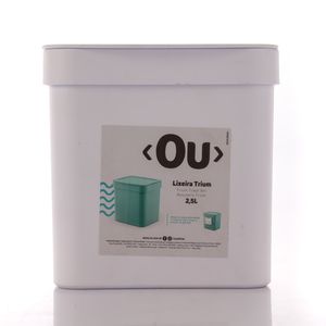 Lixeira <Ou> Trium Branca 2,5l