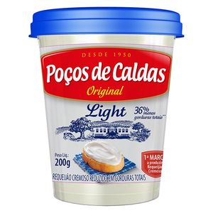 Requeijão Poços de Caldas Light Copo 200g