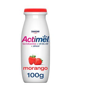 Leite Fermentado Actimel Morango 100 g