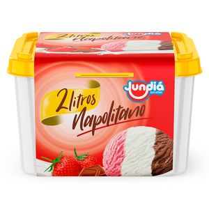 Sorvete Jundiá Napolitano 2lt