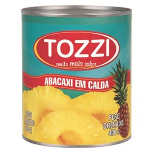 Abacaxi em Calda Tozzi Lata 400g