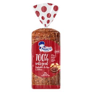 Pão de Forma Panco 100% Vida Castanha Pará e Linhaça 380g