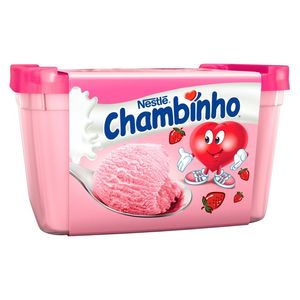 Sorvete Nestlé Chambinho Morango 1lt