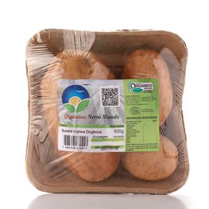 Batata Inglesa Sítio Novo Mundo Orgânica 500g
