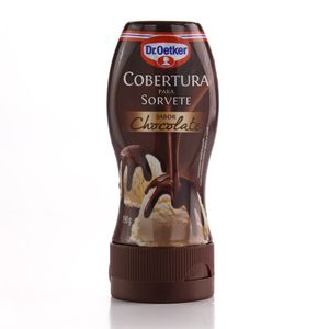 Cobertura para Sorvete Dr.Oetker Chocolate 190g