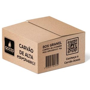 Carvão Acezo Box Granel 4kg