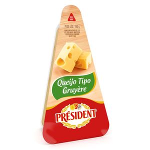 Queijo Gruyere President 160g