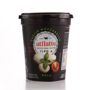 Queijo Mozzarella Atilatte Bola Pote 250g