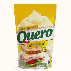 Maionese Quero Tradicional Sachê 700g