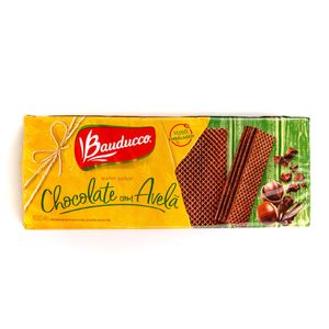 Biscoito Bauducco Wafer Chocolate com Avelã 140g