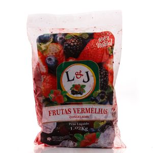 Frutas Vermelhas L&J Congeladas 1,02kg