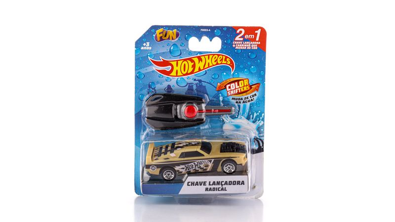 Carro Hot Wheels com Chave Lançadora - TRENDS Brinquedos