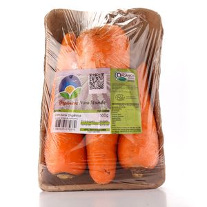 Cenoura Sítio Novo Mundo Orgânico 500g