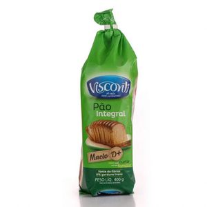 Pão de Forma Visconti Integral 400g