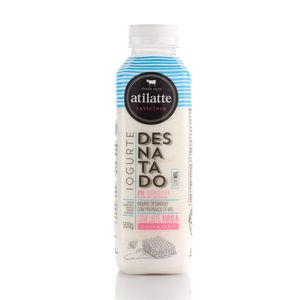 Iogurte Líquido Ati Latte Desnatado Mel Garrafa 500g