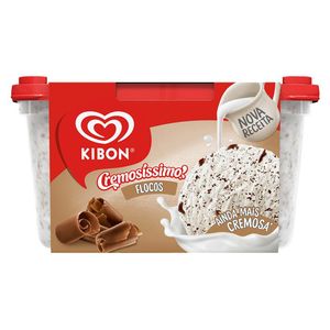 Sorvete Kibon Cremosíssimo Flocos 1,5lt