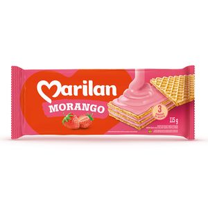 Biscoito Marilan Wafer Morango 115g