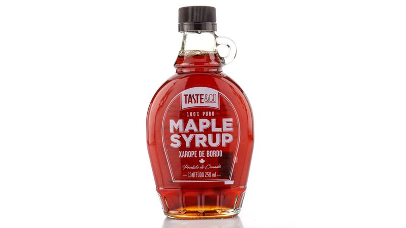 Xarope de Bordo Maple Syrup 250ml - Taste&co - Mercearia da