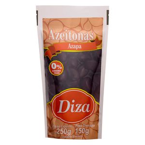 Azeitona Diza Preta Azapa Sachê 150g
