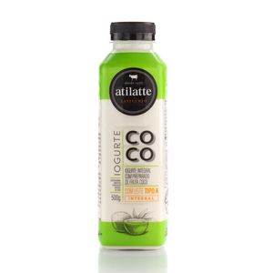 Iogurte Líquido Ati Latte Integral Coco Garrafa 500g
