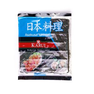 Algas Marinhas Karui Nori Edomae10 Folhas 27g