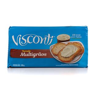 Torradas Visconti Multigrãos 120 g