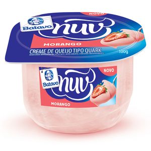 Creme Queijo Batavo Nuv Quark Morango 100g