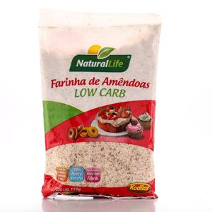 Farinha de Amêndoas Natural Life Low Life Carb 150g