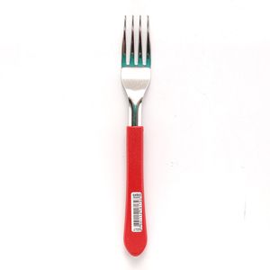 Garfo Tramontina Leme para Mesa Vermelho