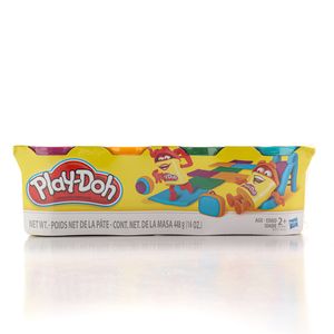 Brinquedo Play-Doh Pote com 4Unidades