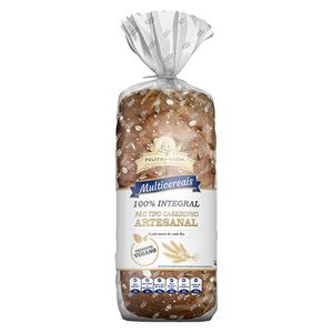 Pão Nutri Vida Integral Vegano Caseirinho 400g
