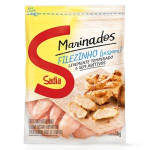 Filézinho Sadia de Frango Marinados Congelado 1a1 1kg